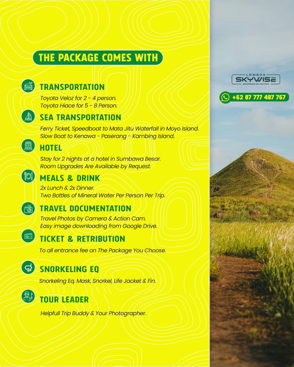 Instagram post from lombokskywise. This post is in position 3.