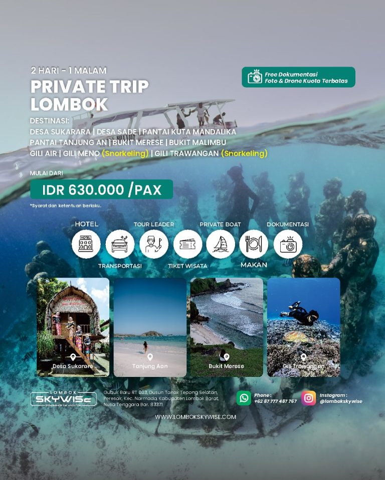 Instagram post from lombokskywise. This post is in position 5.