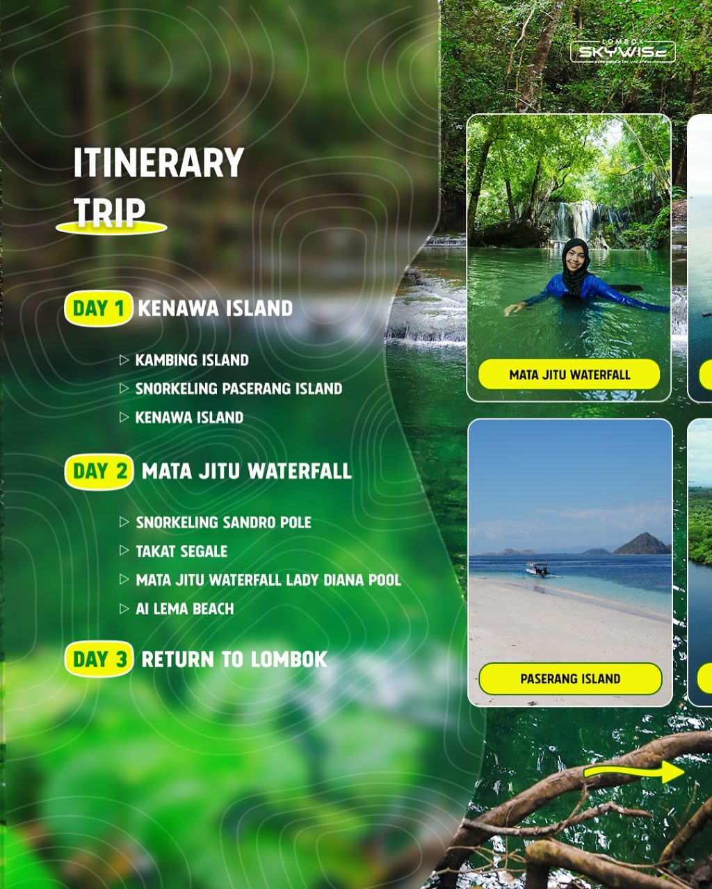 Instagram post from lombokskywise. This post is in position 1.